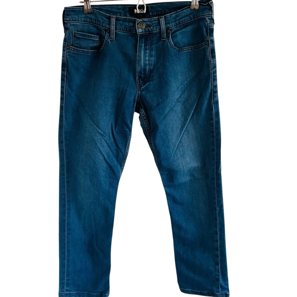 PAIGE Dark Blue Ankle Jeans